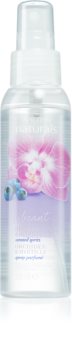 Avon Naturals Fragrance kūno purškiklis su orchidėjomis ir mėlynėmis