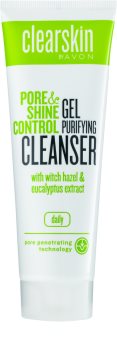 Avon Clearskin Pore & Shine Control gel nettoyant adoucissant
