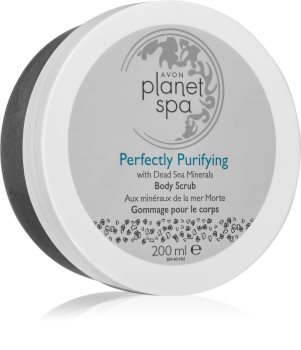 Avon Planet Spa Perfectly Purifying esfoliante de limpeza corporal com minerais