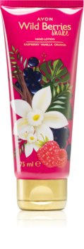 Avon Wild Berries Shake Raspberry & Vanilla & Orange hidratáló kézkrém