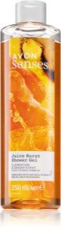 Avon Senses Juice Burst Clementine & Ginger gaivinamoji dušo želė