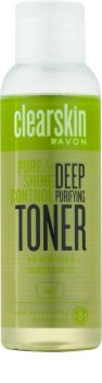 Avon Clearskin Pore & Shine Control глубоко очищающая вода для лица с холодящим эффектом