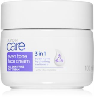 Avon Care 3 in 1 Tagescreme für das Gesicht zum vereinheitlichen der Hauttöne
