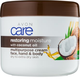 Avon Care Ansigts- og kropsfugtighedscreme med kokosolie
