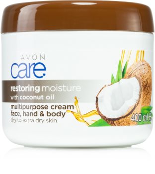 Avon Care hidratantna krema za lice i tijelo s kokosovim uljem