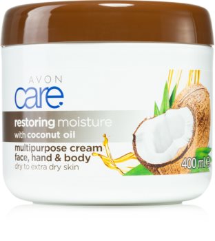 Avon Care Hydraterende Crèmevoor Gezicht en Lichaam  met Kokosolie