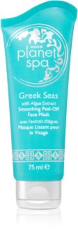 Avon Planet Spa Greek Seas slupovací pleťová maska s vyhlazujícím efektem