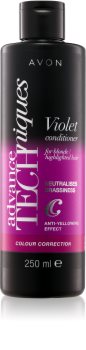 Avon Advance Techniques Colour Correction fioletowa odżywka do włosów blond i z balejażem