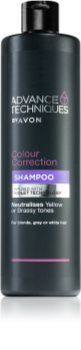 Avon Advance Techniques Colour Correction Paarse Shampoo  voor Blond en Highlighted Haar