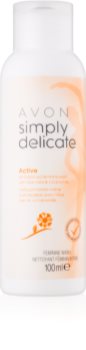 Avon Simply Delicate dámský sprchový gel pro intimní hygienu