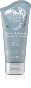 Avon Planet Spa Korean Charcoal Cleanse & Refine slupovací pleťová maska s aktivním uhlím