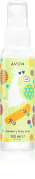 Avon Lama Dude spray corporal refrescante com aroma de morangos