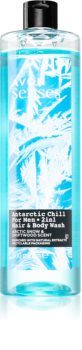 Avon Senses Antarctic Chill šampūnas ir dušo želė „du viename“