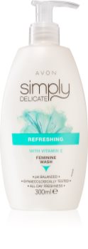 Avon Simply Delicate osvěžující gel na intimní hygienu