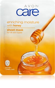 Avon Care тканевая маска для всех типов кожи лица