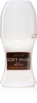 Avon Soft Musk Delice Fleur De Chocolat Deodorant  Roll-On