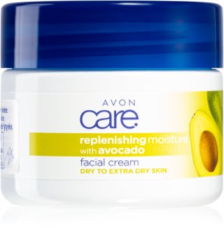 Avon Care Moisturizing Facial Cream With Avocado