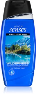 Avon Senses Wilderness gel za tuširanje i šampon 2 u 1