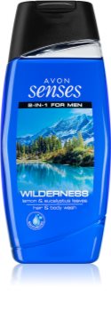 Avon Senses Wilderness Shower Gel And Shampoo 2 In 1