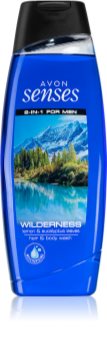 Avon Senses Wilderness 2 in 1 gel de dus si sampon