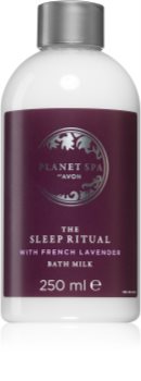 Avon Planet Spa The Sleep Ritual mlijeko za kupku s mirisom lavande