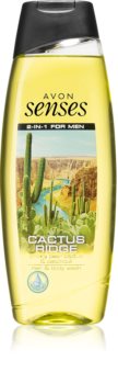 Avon Senses Cactus Ridge gel za tuširanje za tijelo i kosu za muškarce