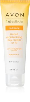 Avon Nutra Effects Radiance tonujący krem nawilżający SPF 20