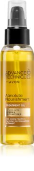 Avon Advance Techniques Absolute Nourishment tápláló olaj hajra Argán olajjal