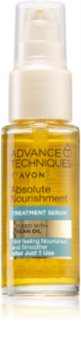 Avon Advance Techniques Absolute Nourishment szérum a hajra Argán olajjal