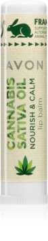 Avon Cannabis Sativa Oil Nourish & Calm baume à lèvres à l'huile de chanvre