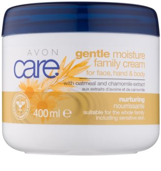 Avon Care crema hidratante para rostro, manos y cuerpo con extracto de manzanilla y avena