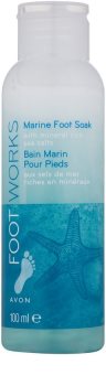 Avon Foot Works Healthy baño para pies con sal marina