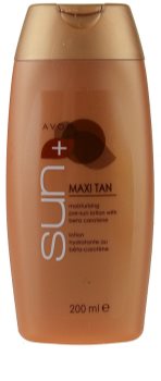Avon Sun Self Tan loção hidratante pré-solar com betacaroteno