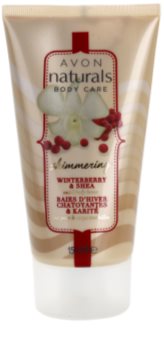 Avon Naturals Body třpytivé tělové mléko s cesmínou a bambuckým máslem