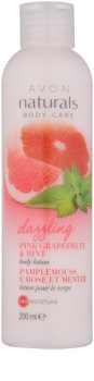 Avon Naturals Body loção corporal com toranja e hortelã