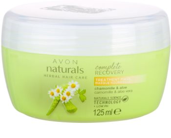 Avon Naturals Herbal maska pre normálne vlasy