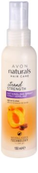 Avon Naturals Hair Care vlasový sprej pro snadné rozčesání vlasů