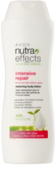Avon Nutra Effects leche corporal renovadora para pieles muy secas