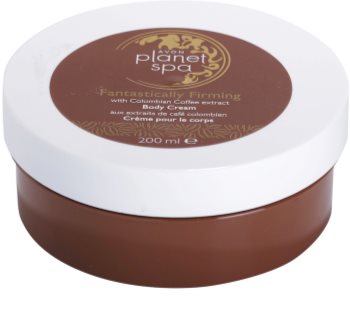 Avon Planet Spa Fantastically Firming zpevňující tělový krém s výtažky z kávy