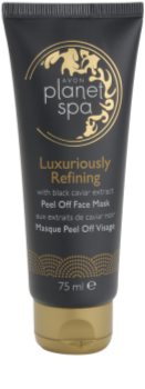 Avon Planet Spa Luxury Spa luxuriöse, erneuernde Peel-Off Gesichtsmaske mit Auszügen aus schwarzem Kaviar