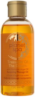 Avon Planet Spa Treasures Of The Desert възстановяващо масажно масло с мароканско арганово масло