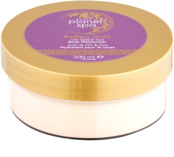 Avon Planet Spa Radiant Gold Bodycrème  voor Hydratatie en Stralende Huid