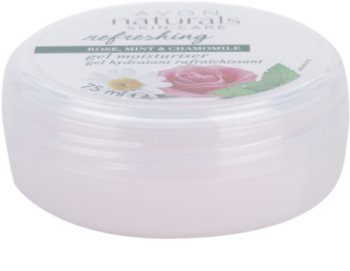 Avon Naturals Refreshing hydratační gel s růží, mátou a heřmánkem
