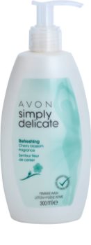 Avon Simply Delicate φρέσκο τζελ για προσωπική υγιεινή