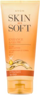 Avon Skin So Soft samoopalające mleczko do ciała SPF 15