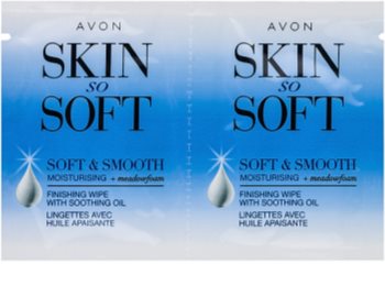Avon Skin So Soft Smooth Enthaarungswachsstreifen für das Gesicht