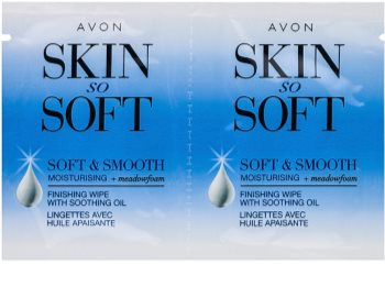 Avon Skin So Soft Smooth szőrtelenítő gyantacsík az arcra