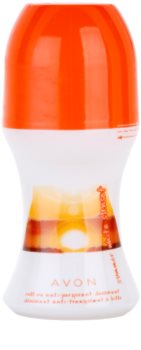 Avon Summer White Sunset deodorant Roll-on para mulheres 50 ml