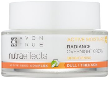Avon True NutraEffects Uppljusande nattkräm