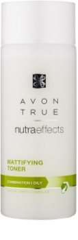 Avon True NutraEffects zmatňujúca pleťová voda pre mastnú a zmiešanú pleť